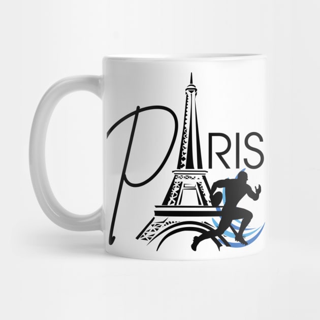 Paris summer games rugby by Doodlehive 